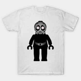 Zombie Apocalypse Hazmat Gas Mask Minifig T-Shirt